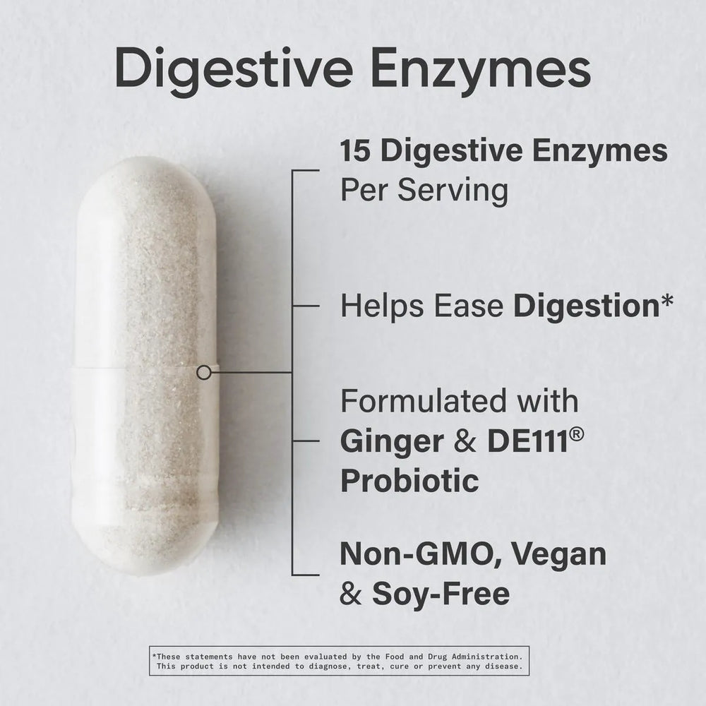 15 Enzymes / 90 Veggie Capsules