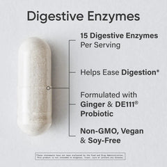 15 Enzymes / 90 Veggie Capsules