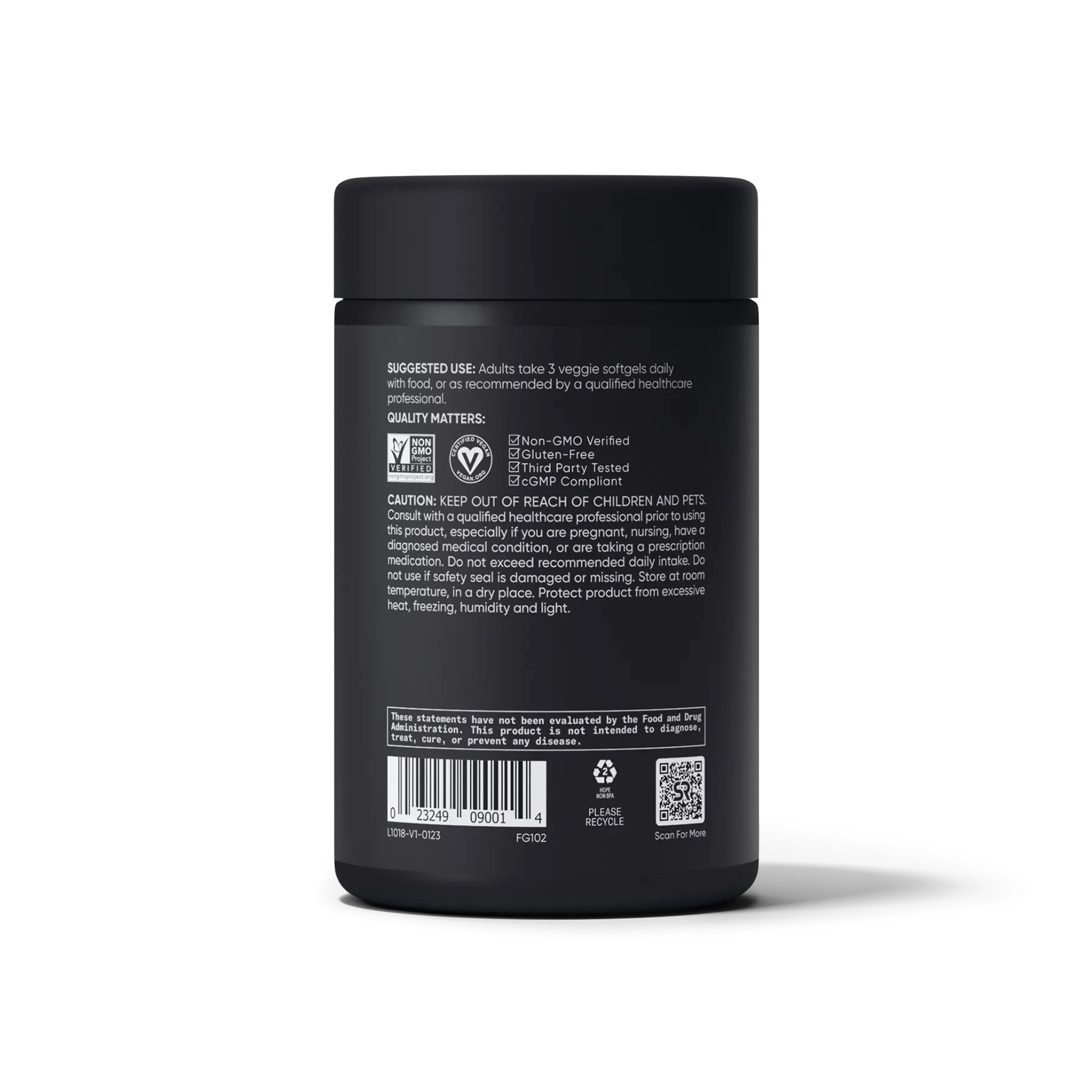1000 MG / 120 Plantgels™ Capsules