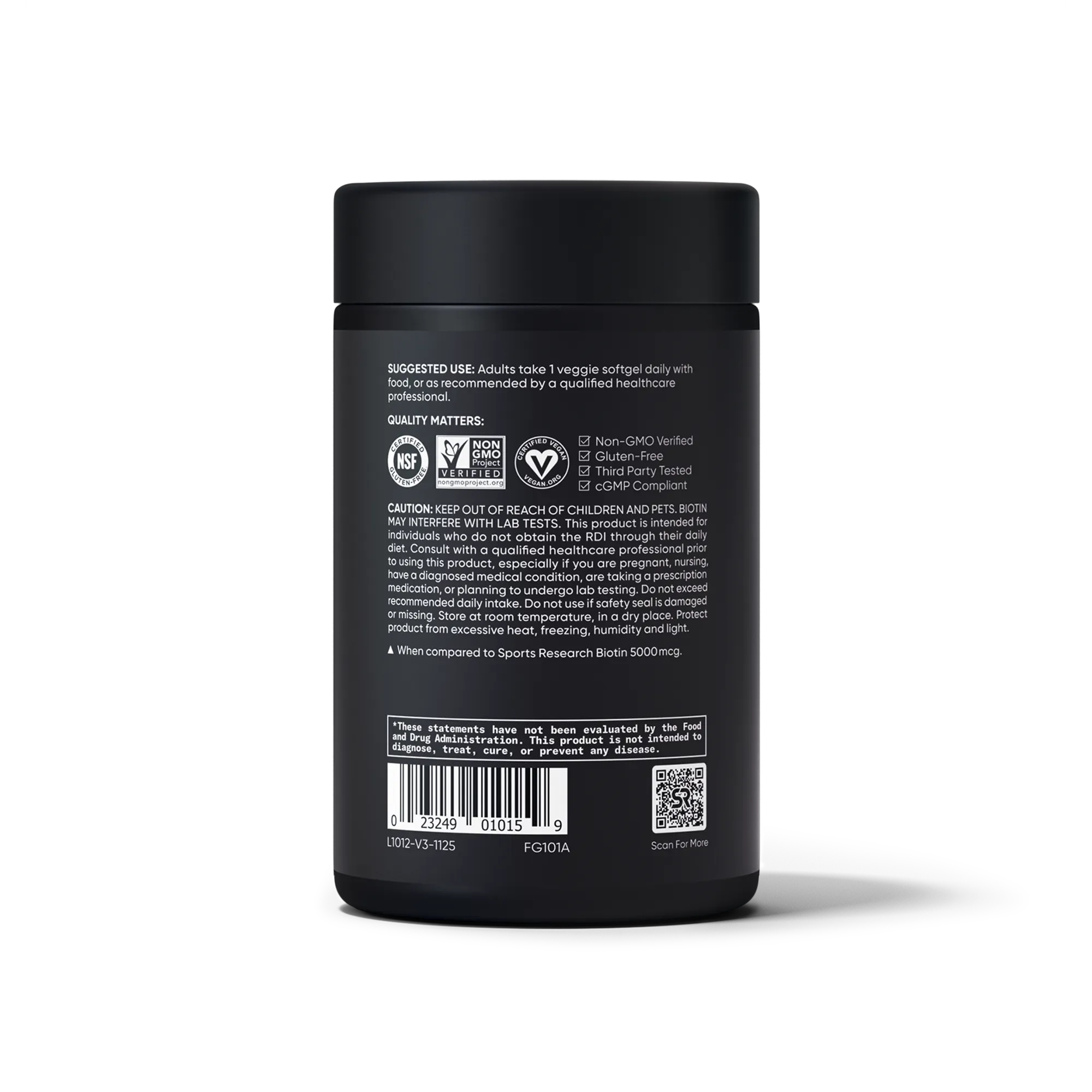 5000 MCG / 120 Plantgel™ Capsules
