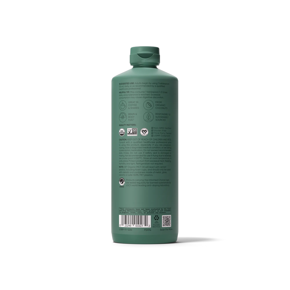 Unflavored / 32 OZ / C8, C10, C12