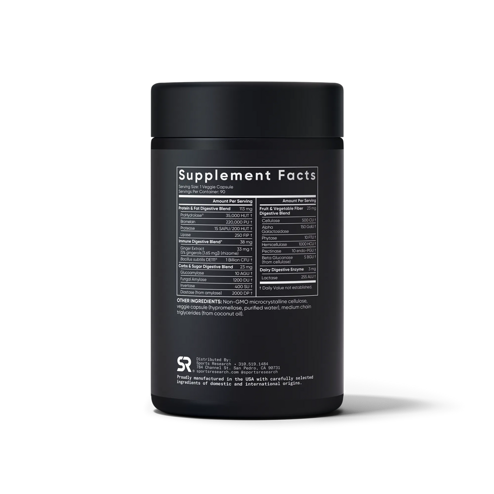 15 Enzymes / 90 Veggie Capsules