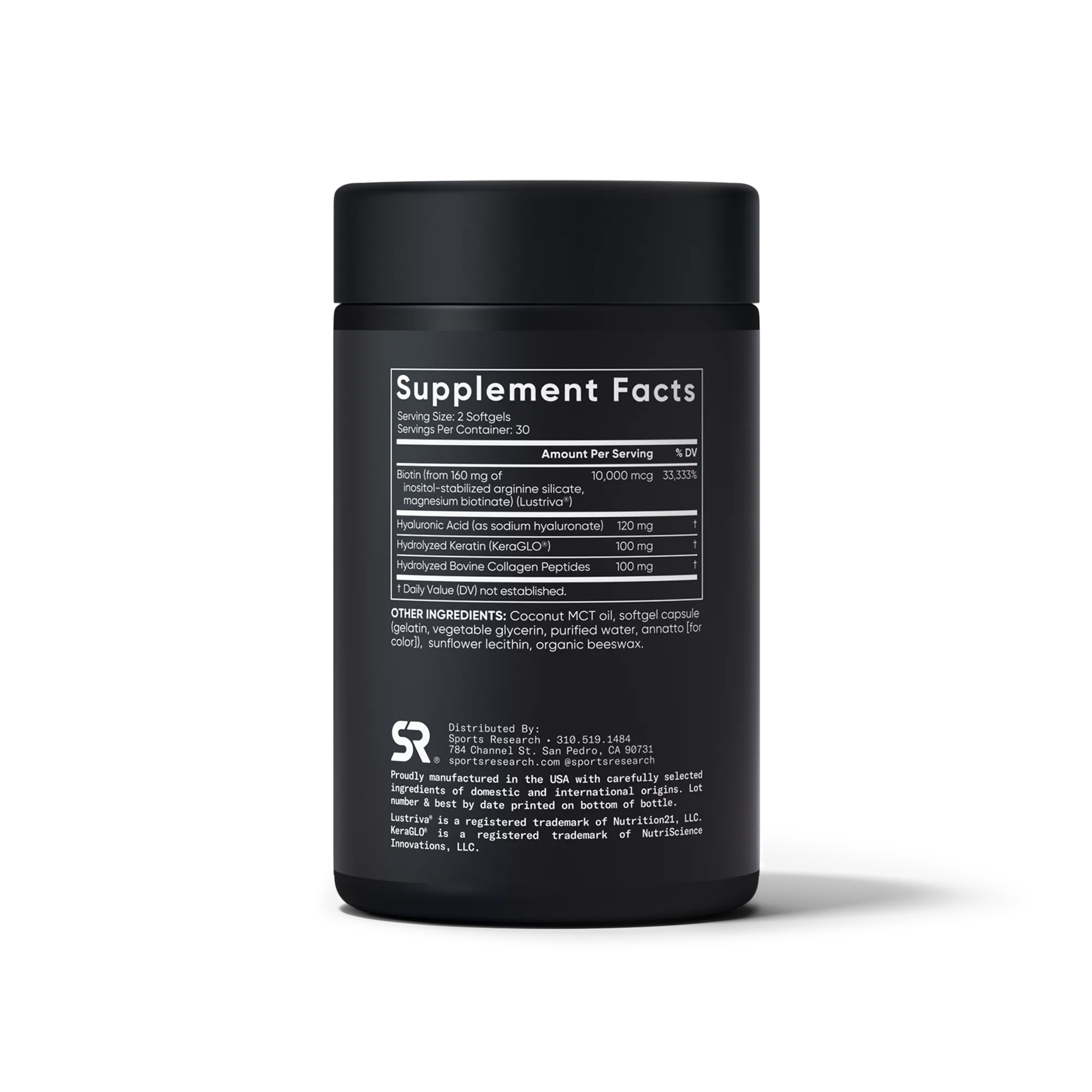 10000 MG BIOTIN / 60 Softgels