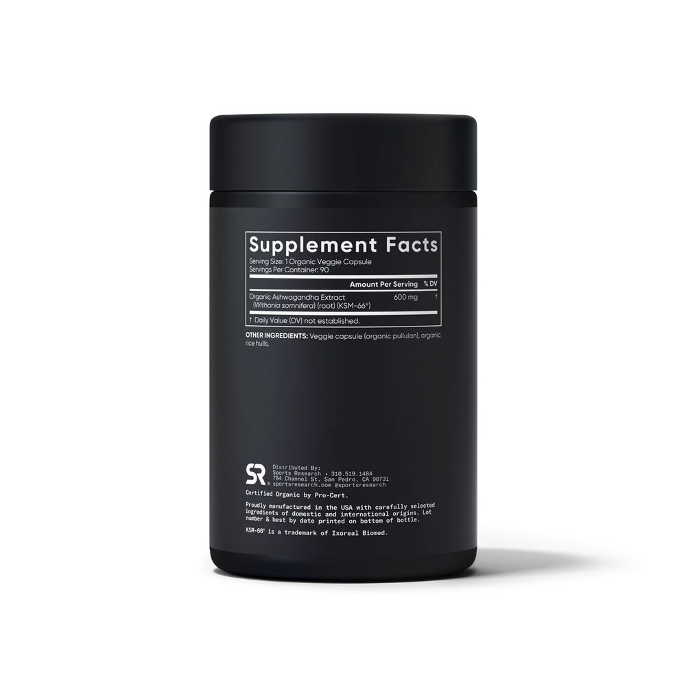 600 MG / 90 Organic Veggie Capsules